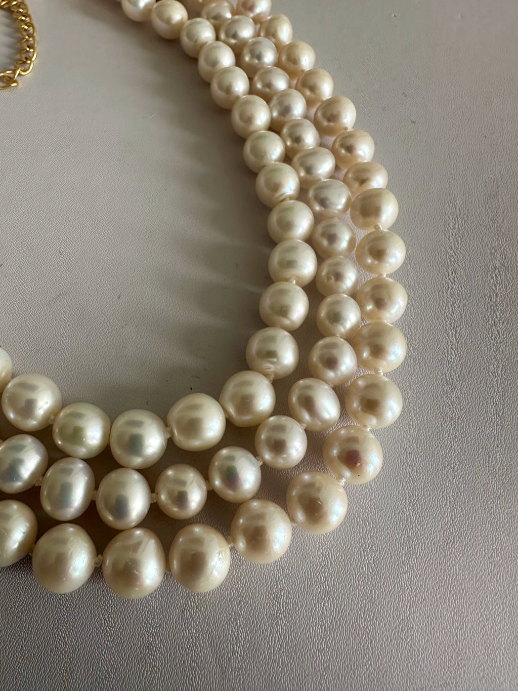 Knotted Pearls Necklace | Pearl Necklace | Beaded Necklace