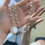 Hand Woven Baroque Pearl Necklace Pretty in Pearls