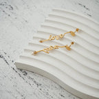 Earring With Pearl Gold Color For Women Stainless Steel Earrings Trendy Simple Fashion Jewelry eprolo