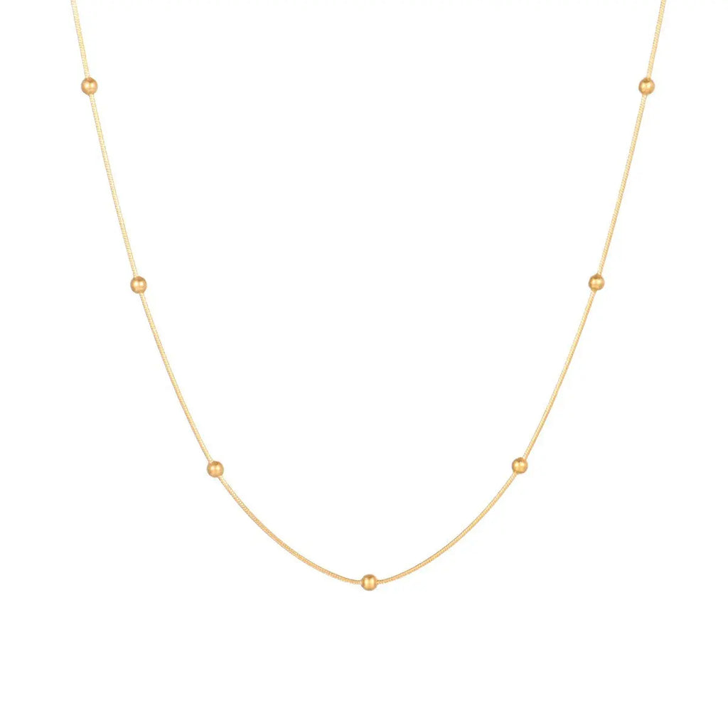 Natural Pearl Necklace Stainless Steel Layered Chain Heart,  Shell Pendant Pretty in Pearls