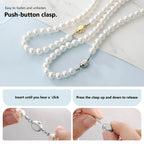Pearl Choker Necklace for Women Pretty in Pearls