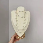 French Style Multi Layer Imitation Pearl Necklace Pretty in Pearls